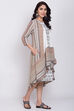 Ivory Cotton Straight Fusion Wear image number 5