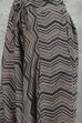 Ash Poly LIVA Asymmetric Printed Kurta Set image number 2