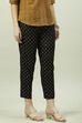 Black Viscose Narrow Pant image number 3