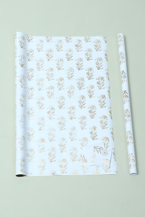 Blue Gift Wrapping Paper image number 3