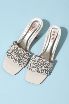 Gold Embroidered Slip-Ons image number 5