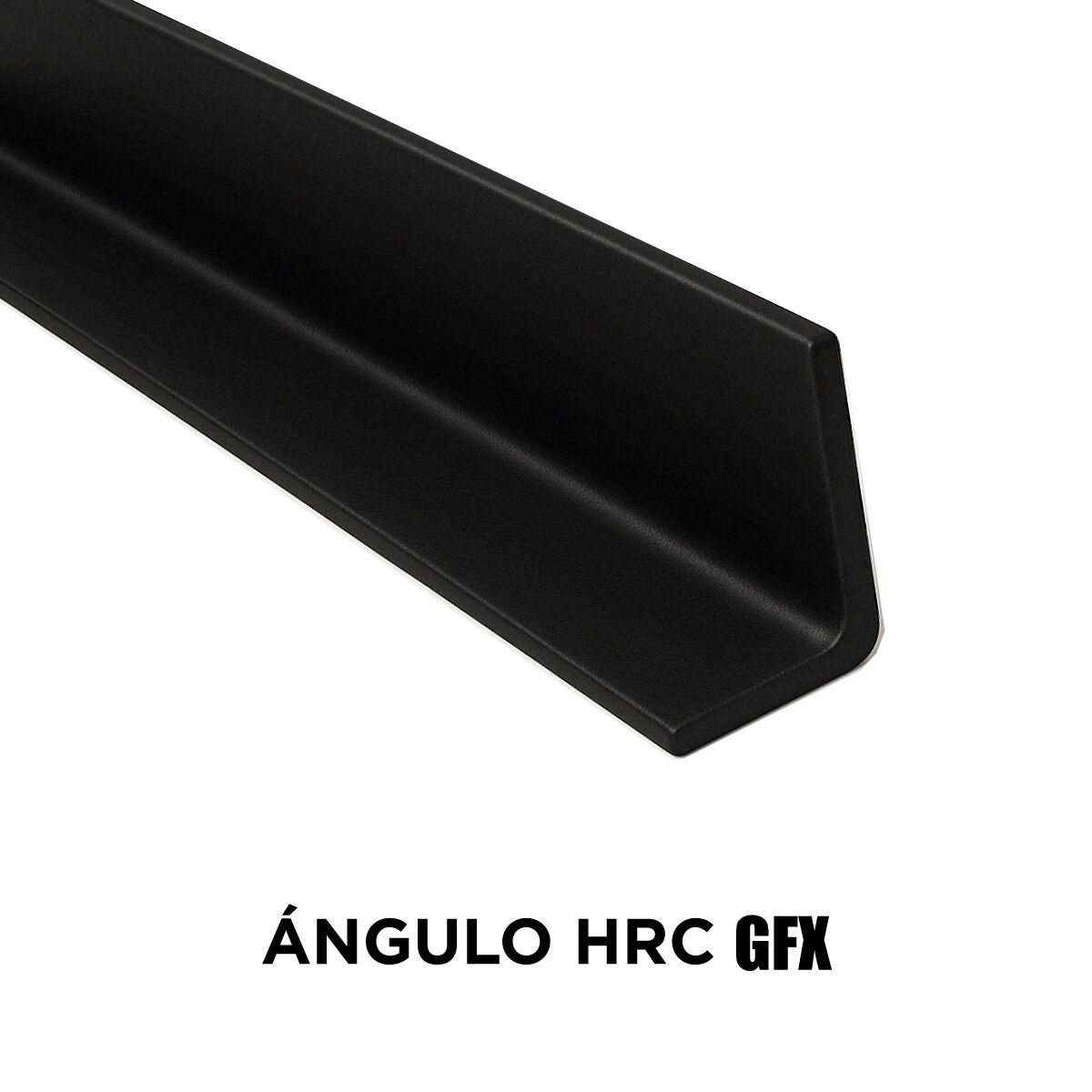 Hierro ángulo negro 2"x1/8" (3.17 mm)