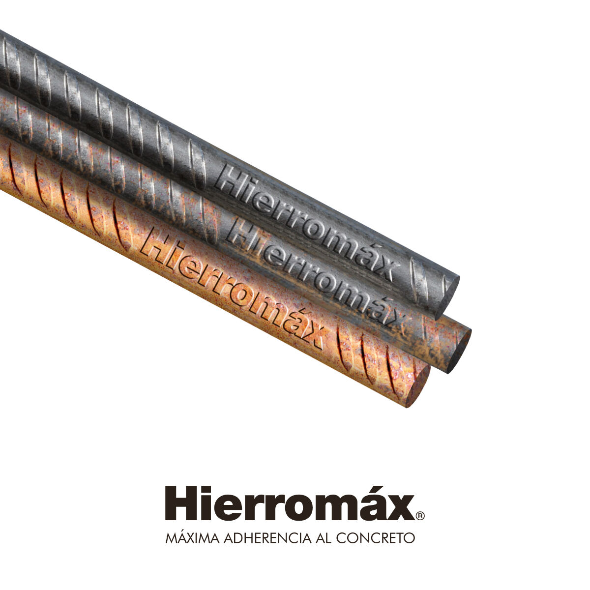 Hierromáx varilla de hierro MD71 (9.5 mm) equivalente a 1/2" norma 6 metros