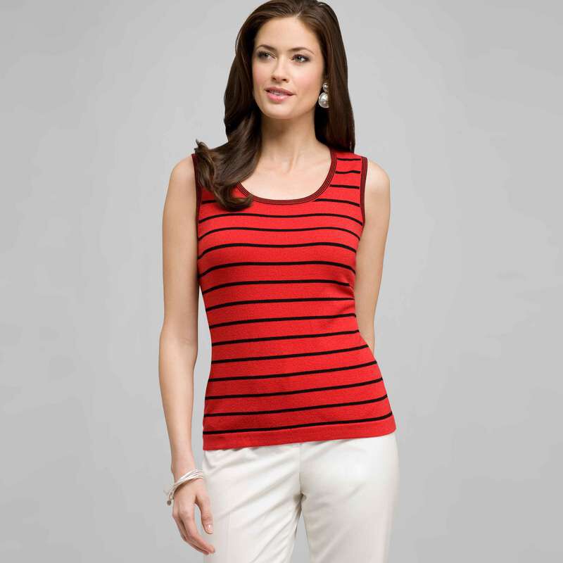 Stripe Shell, , large