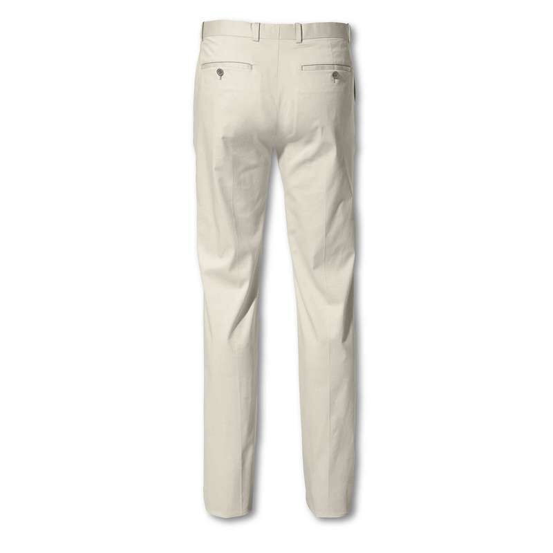 Front Rise Straight Leg Pants, Beige, large