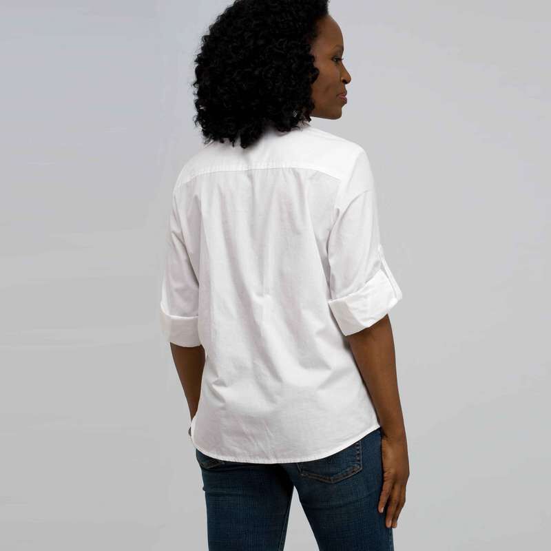 Classic Button Front Shirt, , large