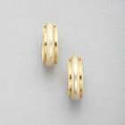 Orecchini ad anello in oro decapè, , small
