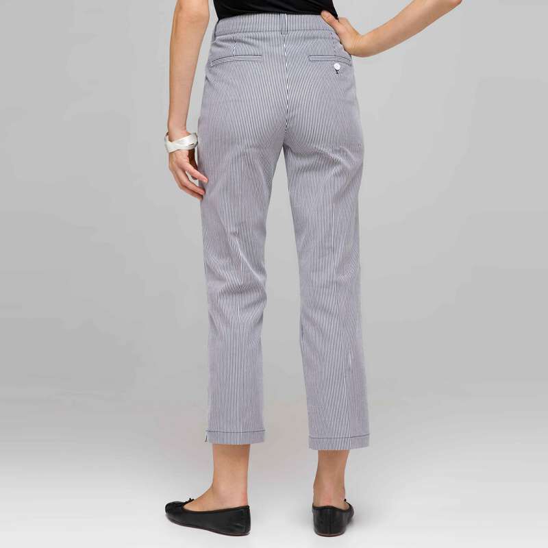 Striped Crop Pants, , large