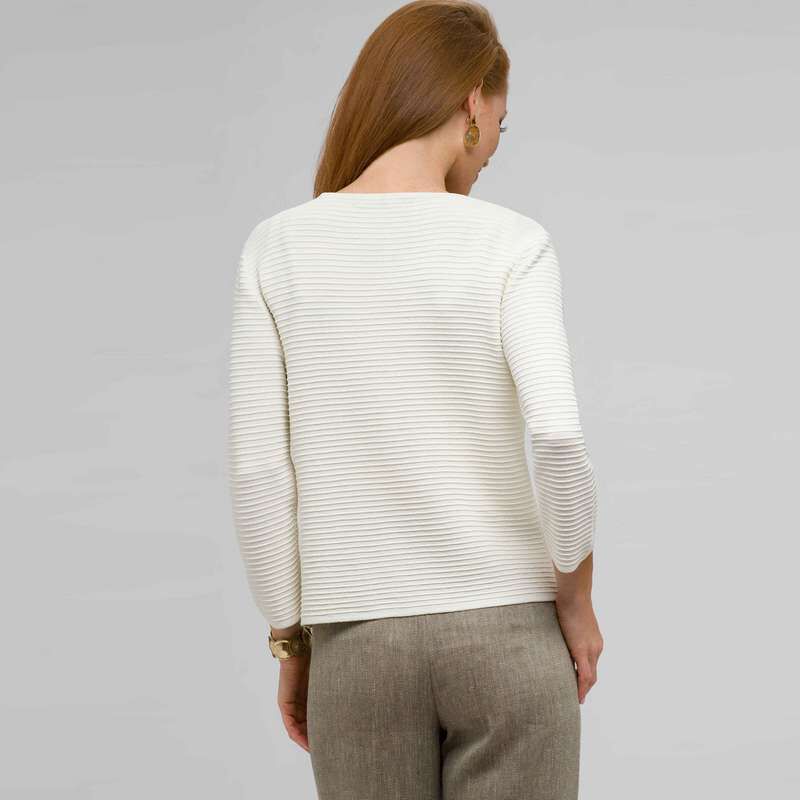 One Button 3/4 Sleeve Cardigan, , large