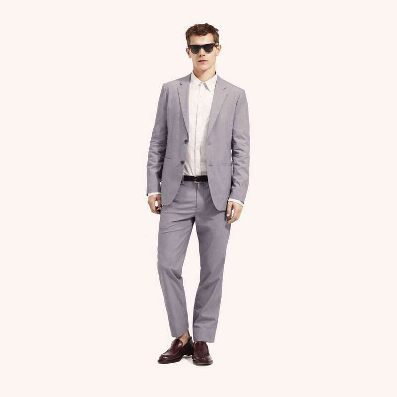 Pantaloni a gamba dritta, , large