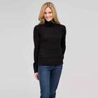 Pull col roulé en laine mélangée, , small