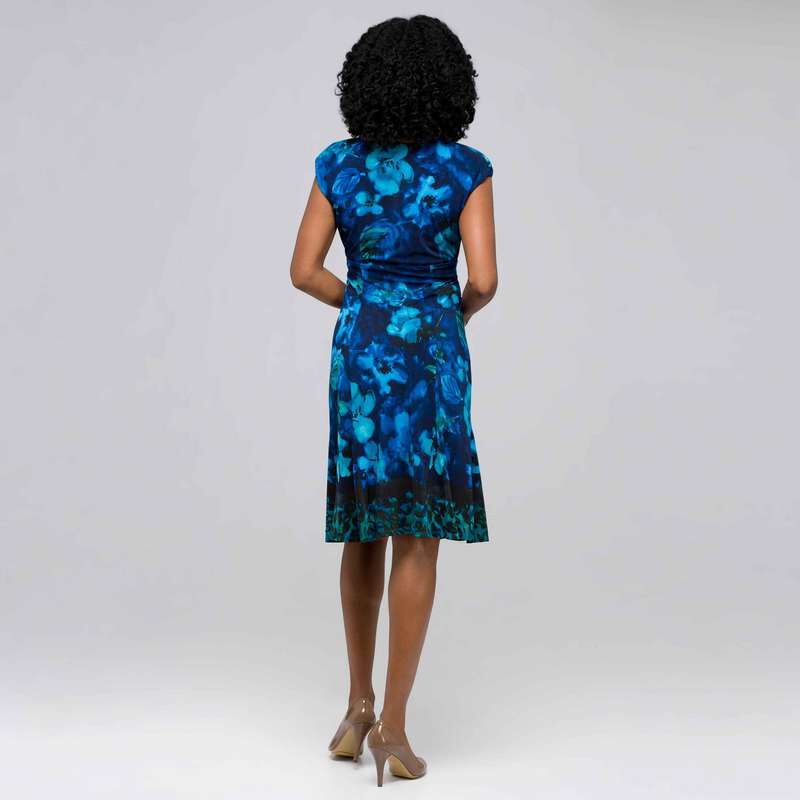 Floral Jersey Dress, , large