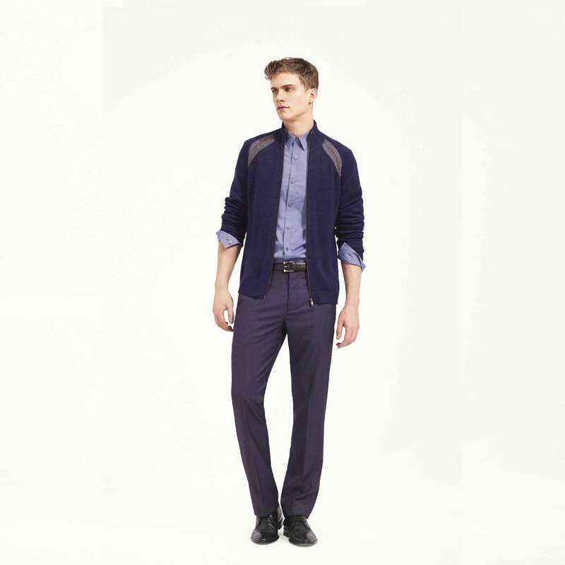 Straight Leg Trousers, , large